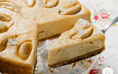 Apple Pie Moonshine Cheesecake