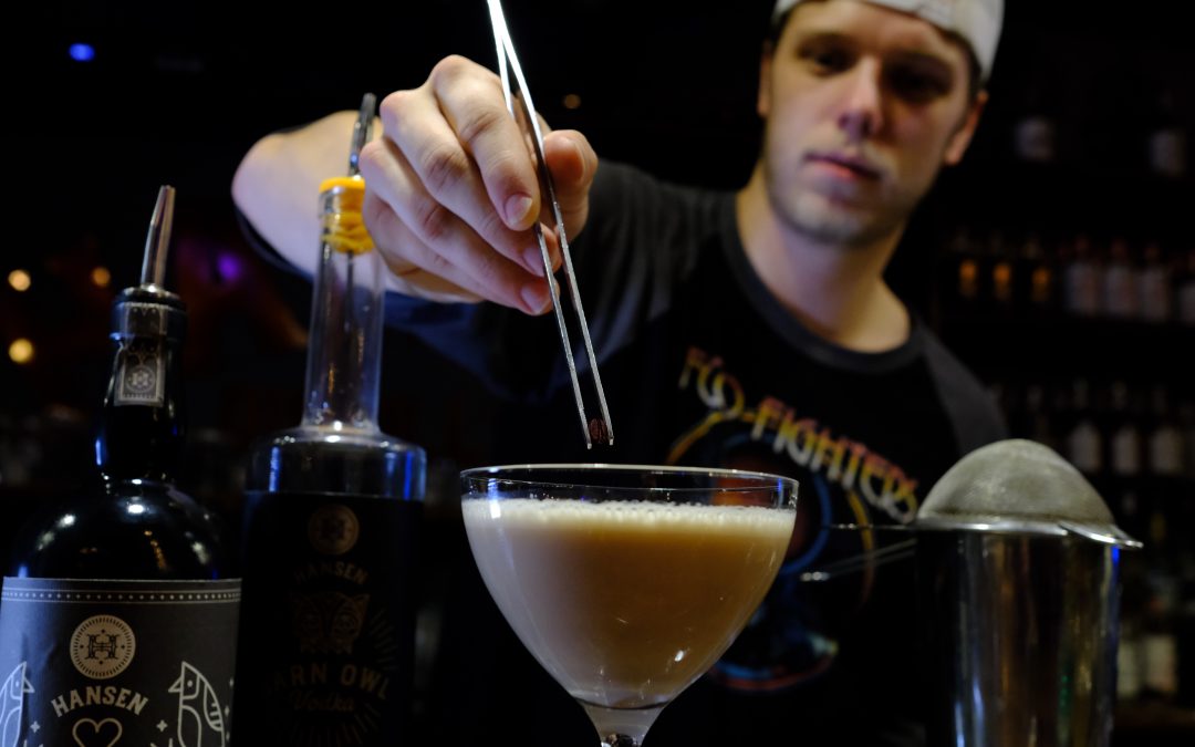 Hansen’s Salted Caramel Espresso Martini