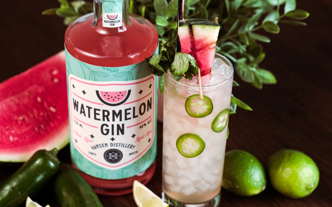 Silver King | Cocktail Recipe Featuring Hansen’s Watermelon Gin