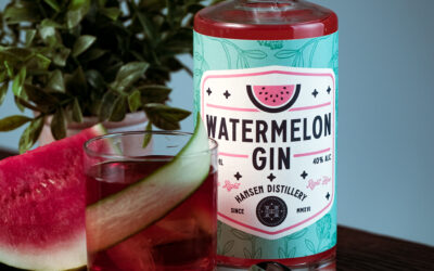 Watermelon Negroni Cocktail Recipe | Featuring Hansen’s Watermelon Gin