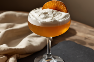 Stone Fruit Sour Whisky cocktail recipe from hansen