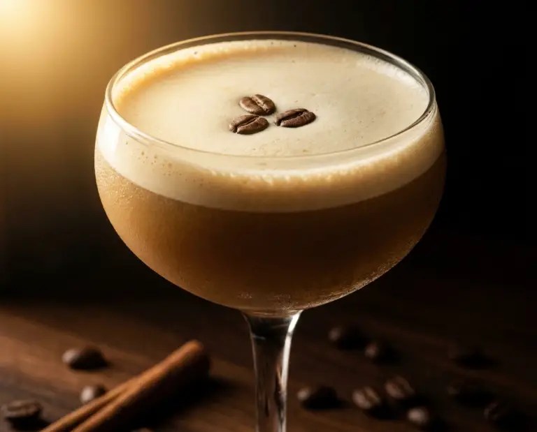 Prairie Espresso Cocktail with Pumpkin Spice Cream Liqueur