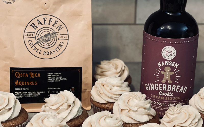 Gingerbread Latte Cupcakes